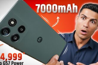 Moto G57 Power - Ronaldo holding it