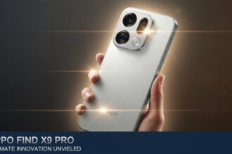 Oppo Find X9 Pro smartphone showing design and display – price in USA