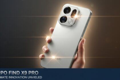 Oppo Find X9 Pro smartphone showing design and display – price in USA