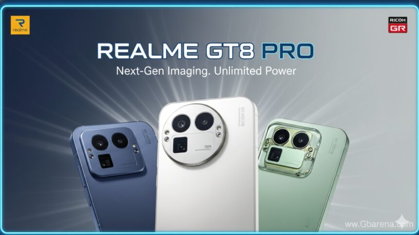 Realme GT 8 Pro with changeable camera housing - along with USA and China pricing