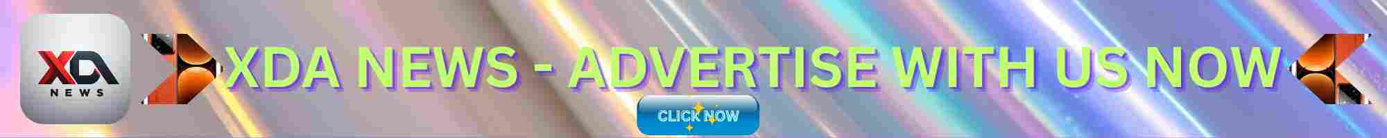 XDA News header ad banner